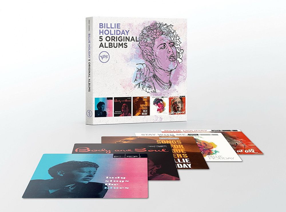 Albums 5. 5 Original albums. Billie Holiday Jazz giants.