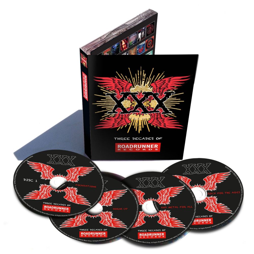 Three decades. Roadrunner records. Roadrunner records группы. Three of Roadrunner. ROADRAGE диск.