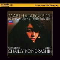Martha Argerich - Rachmaninoff 3 & Tchaikovsky 1 (1995) - K2HD Mastering CD