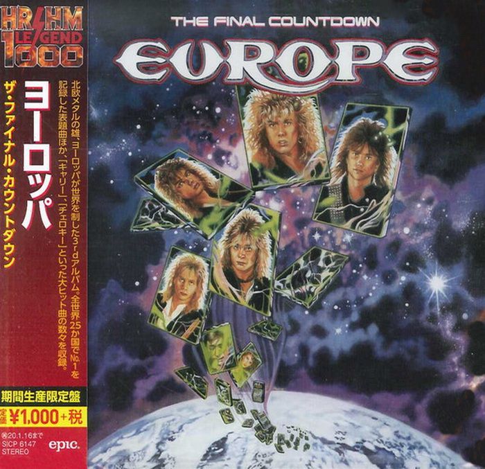 Европа файнал каунтдаун. Europe the Final Countdown 1986 альбом. Европа Final Countdown. The Final Countdown (альбом). Europe the Final Countdown обложка.