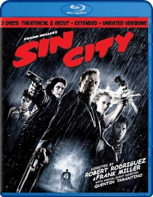 Город грехов (Sin City) (2005) 2 Blu-ray Theatrical & Recut, Extended, and Unrated Versions