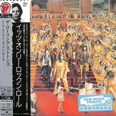 The Rolling Stones - It's Only Rock 'N Roll (1974) - SHM-CD Paper Mini Vinyl