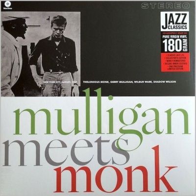 Gerry Mulligan & Thelonious Monk - Mulligan Meets Monk (1957) (180 Gram Audiophile Vinyl)
