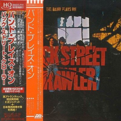 Back Street Crawler - The Band Plays On (1975) - HQCD Paper Mini Vinyl