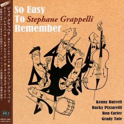 Stephane Grappelli - So Easy To Remember (1993) - UHQCD Paper Mini Vinyl