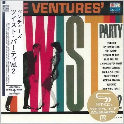 The Ventures - Twist Party Vol. 2 (1962) - SHM-CD Paper Mini Vinyl