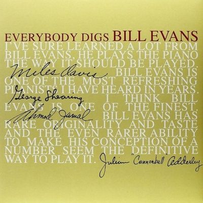Bill Evans - Everybody Digs Bill Evans (1959) (180 Gram Audiophile Vinyl)