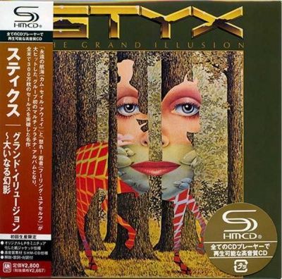 Styx - The Grand Illusion (1977) - SHM-CD Paper Mini Vinyl