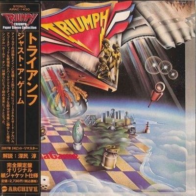 Triumph - Just A Game (1979) - Paper Mini Vinyl