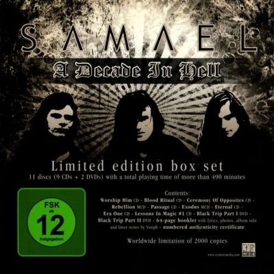 Samael - A Decade In Hell (2010) - Limited Edition Box Set