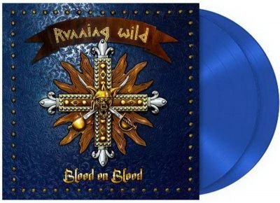 Running Wild - Blood On Blood (2021) (180 Gram Blue Vinyl) 2 LP
