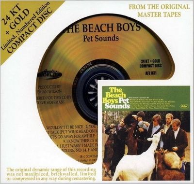 The Beach Boys - Pet Sounds (1966) - 24 KT Gold Numbered Limited Edition