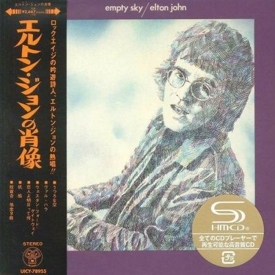 Elton John - Empty Sky (1969) - SHM-CD Paper Mini Vinyl