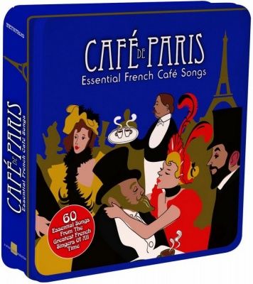 V/A Cafe de Paris - Essential French Cafe Songs (2010) - 3 CD Tin Box Set Collector's Edition
