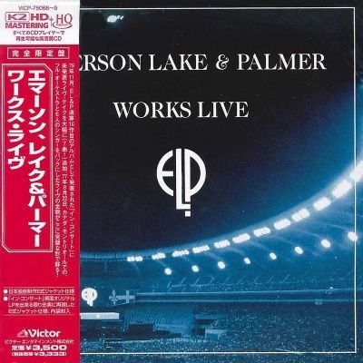 Emerson, Lake & Palmer - Works Live (1993) - 2 HQCD Paper Mini Vinyl