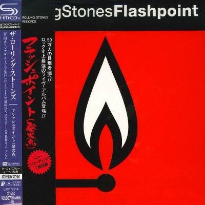 The Rolling Stones - Flashpoint (1991) - SHM-CD Paper Mini Vinyl