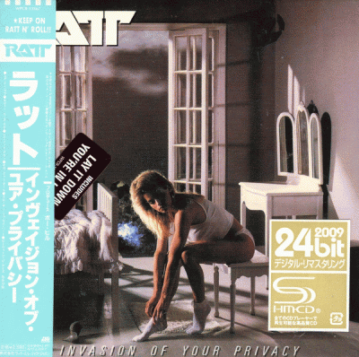 Ratt - Invasion Of Your Privacy (1985) - SHM-CD Paper Mini Vinyl