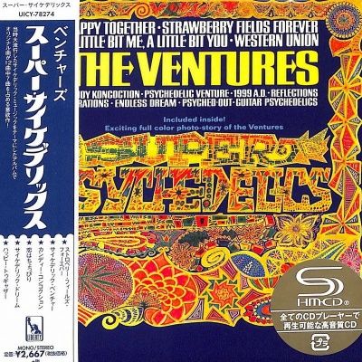 The Ventures - Super Psychedelics (1967) - SHM-CD Paper Mini Vinyl