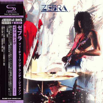 Zebra - Zebra Live (1990) - SHM-CD Paper Mini Vinyl