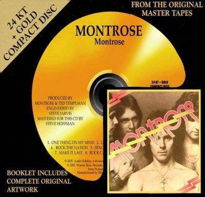 Montrose - Montrose (1973) - 24 KT Gold Numbered Limited Edition