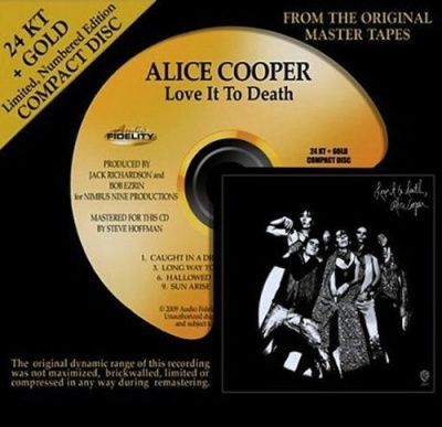Alice Cooper - Love It To Death (1971) - 24 KT Gold Numbered Limited Edition