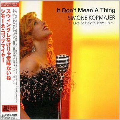 Simone Kopmajer - It Don't Mean A Thing: Live At Heidi's Jazzclub (2012) - Paper Mini Vinyl