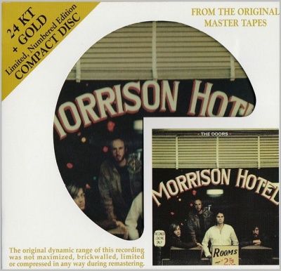 The Doors - Morrison Hotel (1970) - 24 KT Gold Numbered Limited Edition