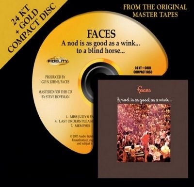 Faces - A Nod Is As Good As A Wink...To A Blind Horse... (1971) - 24 KT Gold Numbered Limited Edition