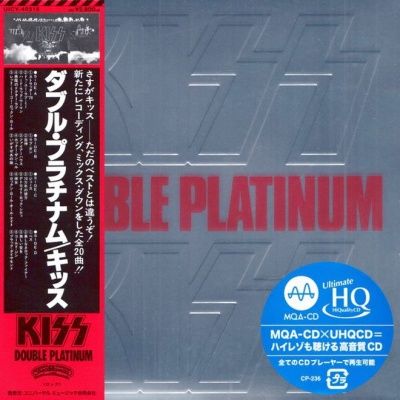 Kiss - Double Platinum (1978) - MQAxUHQCD Paper Mini Vinyl