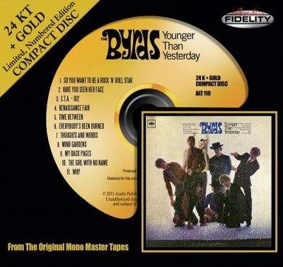 The Byrds - Younger Than Yesterday (1967) - 24 KT Gold Numbered Limited Edition