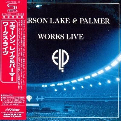Emerson, Lake & Palmer - Works Live (1993) - 2 SHM-CD Paper Mini Vinyl