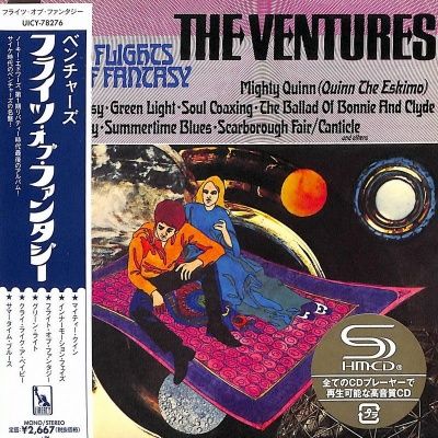 The Ventures - Flights Of Fantasy (1968) - SHM-CD Paper Mini Vinyl
