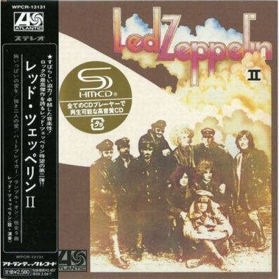 Led Zeppelin - Led Zeppelin II (1969) - SHM-CD Paper Mini Vinyl