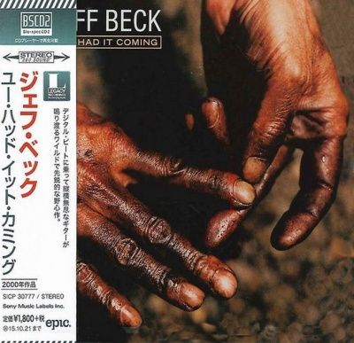 Jeff Beck - You Had It Coming (2001) - Blu-spec CD2