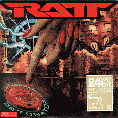 Ratt - Detonator (1990) - SHM-CD Paper Mini Vinyl