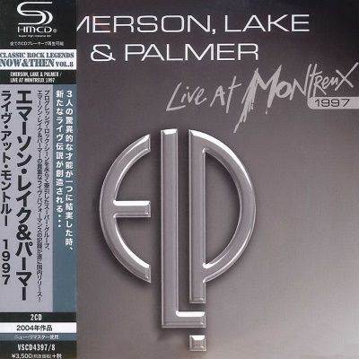 Emerson, Lake & Palmer - Live At Montreux 1997 (2015) - 2 HQCD Paper Mini Vinyl