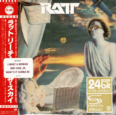 Ratt - Reach For The Sky (1988) - SHM-CD Paper Mini Vinyl