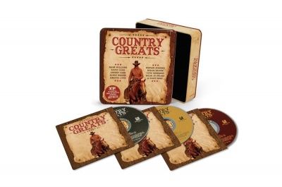 V/A Country Greats (2008) - 3 CD Tin Box Set Collector's Edition