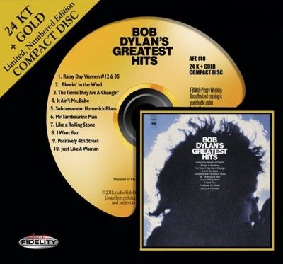 Bob Dylan - Bob Dylan's Greatest Hits (1967) - 24 KT Gold Numbered Limited Edition