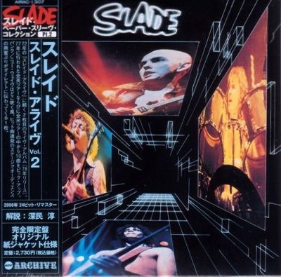 Slade - Slade Alive: Vol.2 (1978) - Paper Mini Vinyl