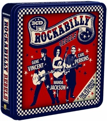 V/A Rockabilly Rebels (2013) - 3 CD Tin Box Set Collector's Edition