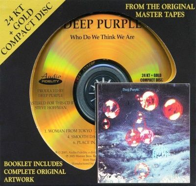 Deep Purple - Who Do We Think We Are (1973) - 24 KT Gold Numbered Limited Edition
