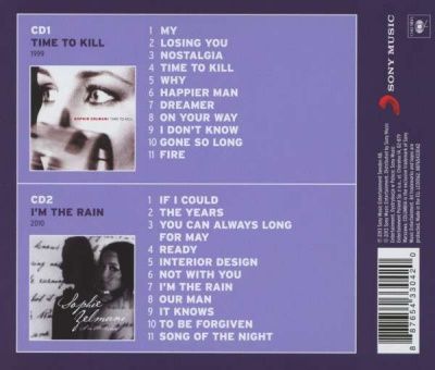 Sophie Zelmani - Time To Kill / I'm The Rain (2013) - 2 CD Box Set