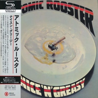 Atomic Rooster - Nice 'N' Greasy (1973) - SHM-CD Paper Mini Vinyl
