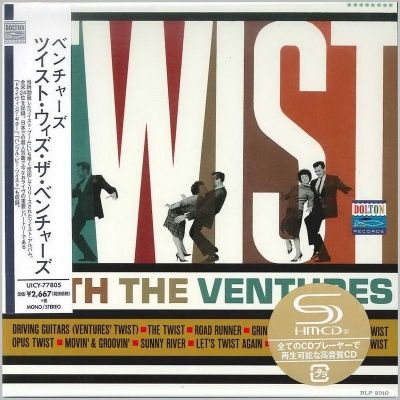 The Ventures - Twist With The Ventures (1962) - SHM-CD Paper Mini Vinyl
