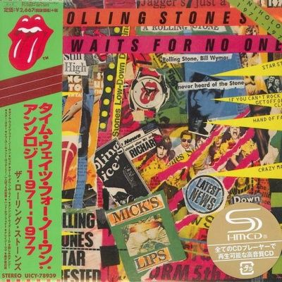 The Rolling Stones - Time Waits For No One: Anthology 1971-1977 (1979) - SHM-CD Paper Mini Vinyl
