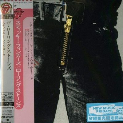 The Rolling Stones - Sticky Fingers (1971) - SHM-CD Paper Mini Vinyl